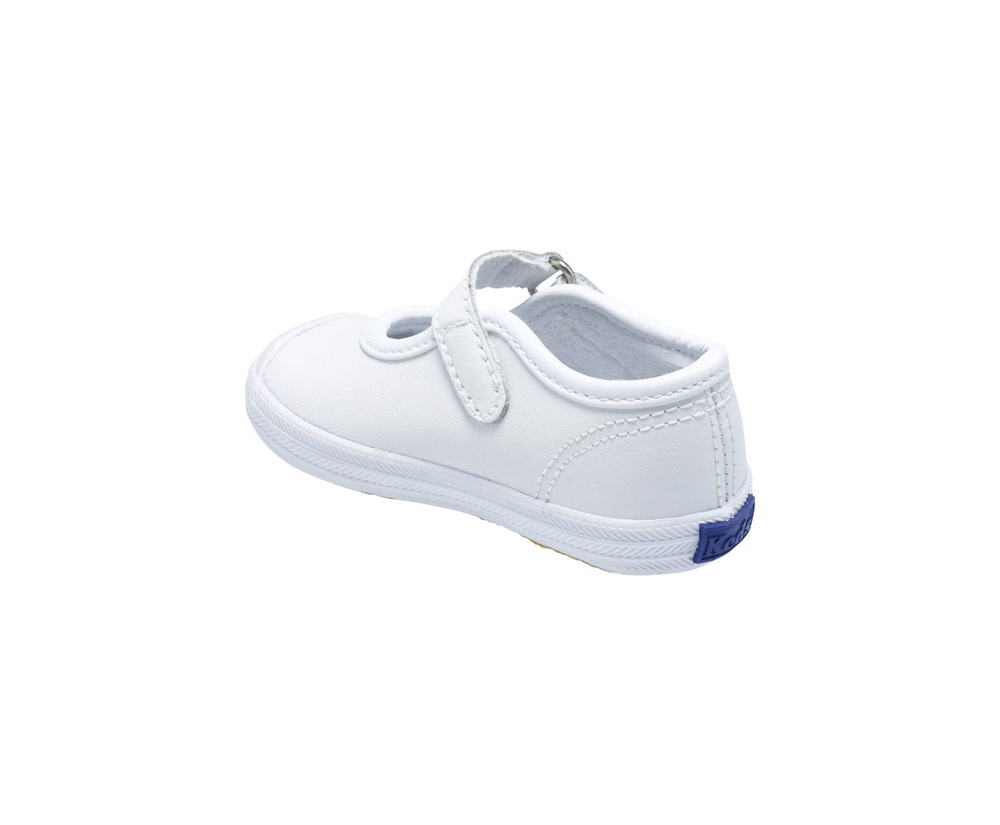 Keds Kids Slip Ons White - Champion Toe Cap MJ - 209ZBVGHP